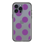 スリムプロテクションプレミアムケース［ シンプルドット - Purple ］