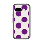 スリムプロテクションプレミアムケース［ シンプルドット - Purple ］