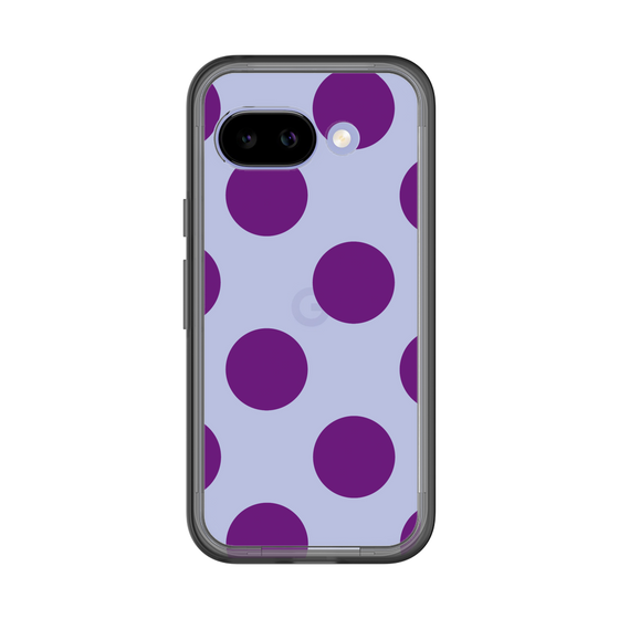 スリムプロテクションプレミアムケース［ シンプルドット - Purple ］