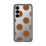 スリムプロテクションプレミアムケース［ シンプルドット - Brown ］