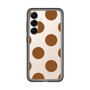 スリムプロテクションプレミアムケース［ シンプルドット - Brown ］