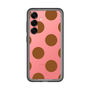 スリムプロテクションプレミアムケース［ シンプルドット - Brown ］