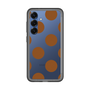 スリムプロテクションプレミアムケース［ シンプルドット - Brown ］
