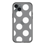 スリムプロテクションプレミアムケース［ シンプルドット - White ］