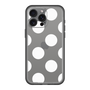 スリムプロテクションプレミアムケース［ シンプルドット - White ］