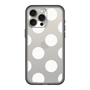 スリムプロテクションプレミアムケース［ シンプルドット - White ］
