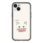 スリムプロテクションプレミアムケース［ 食いしん坊なねこ - White ］