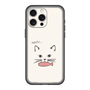 スリムプロテクションプレミアムケース［ 食いしん坊なねこ - White ］