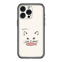 スリムプロテクションプレミアムケース［ 食いしん坊なねこ - White ］