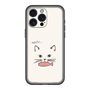 スリムプロテクションプレミアムケース［ 食いしん坊なねこ - White ］