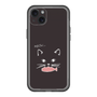 スリムプロテクションプレミアムケース［ 食いしん坊なねこ - Black ］