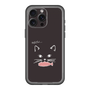 スリムプロテクションプレミアムケース［ 食いしん坊なねこ - Black ］
