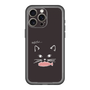 スリムプロテクションプレミアムケース［ 食いしん坊なねこ - Black ］