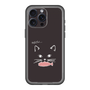 スリムプロテクションプレミアムケース［ 食いしん坊なねこ - Black ］