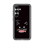 スリムプロテクションプレミアムケース［ 食いしん坊なねこ - Black ］