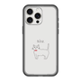 スリムプロテクションプレミアムケース［ 蝶ネクタイねこ - White ］