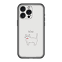 スリムプロテクションプレミアムケース［ 蝶ネクタイねこ - White ］