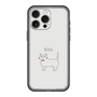 スリムプロテクションプレミアムケース［ 蝶ネクタイねこ - White ］