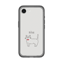 スリムプロテクションプレミアムケース［ 蝶ネクタイねこ - White ］