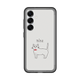 スリムプロテクションプレミアムケース［ 蝶ネクタイねこ - White ］