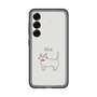 スリムプロテクションプレミアムケース［ 蝶ネクタイねこ - White ］