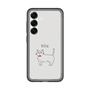 スリムプロテクションプレミアムケース［ 蝶ネクタイねこ - White ］