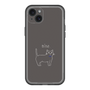 スリムプロテクションプレミアムケース［ 蝶ネクタイねこ - Black ］