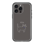 スリムプロテクションプレミアムケース［ 蝶ネクタイねこ - Black ］