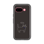 スリムプロテクションプレミアムケース［ 蝶ネクタイねこ - Black ］