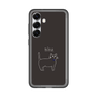 スリムプロテクションプレミアムケース［ 蝶ネクタイねこ - Black ］