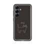 スリムプロテクションプレミアムケース［ 蝶ネクタイねこ - Black ］