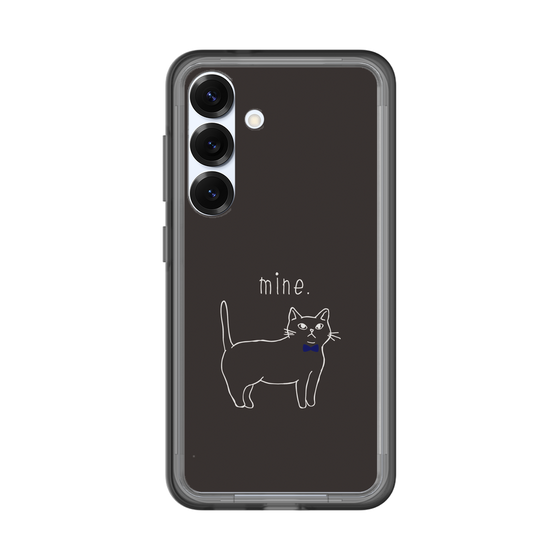 スリムプロテクションプレミアムケース［ 蝶ネクタイねこ - Black ］