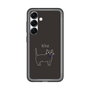 スリムプロテクションプレミアムケース［ 蝶ネクタイねこ - Black ］