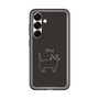 スリムプロテクションプレミアムケース［ 蝶ネクタイねこ - Black ］