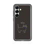 スリムプロテクションプレミアムケース［ 蝶ネクタイねこ - Black ］
