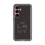 スリムプロテクションプレミアムケース［ 蝶ネクタイねこ - Black ］