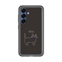 スリムプロテクションプレミアムケース［ 蝶ネクタイねこ - Black ］