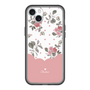スリムプロテクションプレミアムケース［ ツインドットフラワー - Pink ］