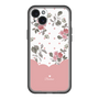 スリムプロテクションプレミアムケース［ ツインドットフラワー - Pink ］