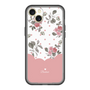 スリムプロテクションプレミアムケース［ ツインドットフラワー - Pink ］