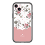 スリムプロテクションプレミアムケース［ ツインドットフラワー - Pink ］