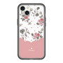 スリムプロテクションプレミアムケース［ ツインドットフラワー - Pink ］