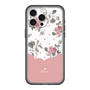 スリムプロテクションプレミアムケース［ ツインドットフラワー - Pink ］