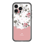 スリムプロテクションプレミアムケース［ ツインドットフラワー - Pink ］