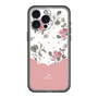 スリムプロテクションプレミアムケース［ ツインドットフラワー - Pink ］