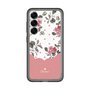 スリムプロテクションプレミアムケース［ ツインドットフラワー - Pink ］