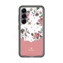スリムプロテクションプレミアムケース［ ツインドットフラワー - Pink ］