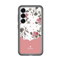 スリムプロテクションプレミアムケース［ ツインドットフラワー - Pink ］