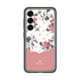 スリムプロテクションプレミアムケース［ ツインドットフラワー - Pink ］