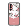 スリムプロテクションプレミアムケース［ ツインドットフラワー - Pink ］